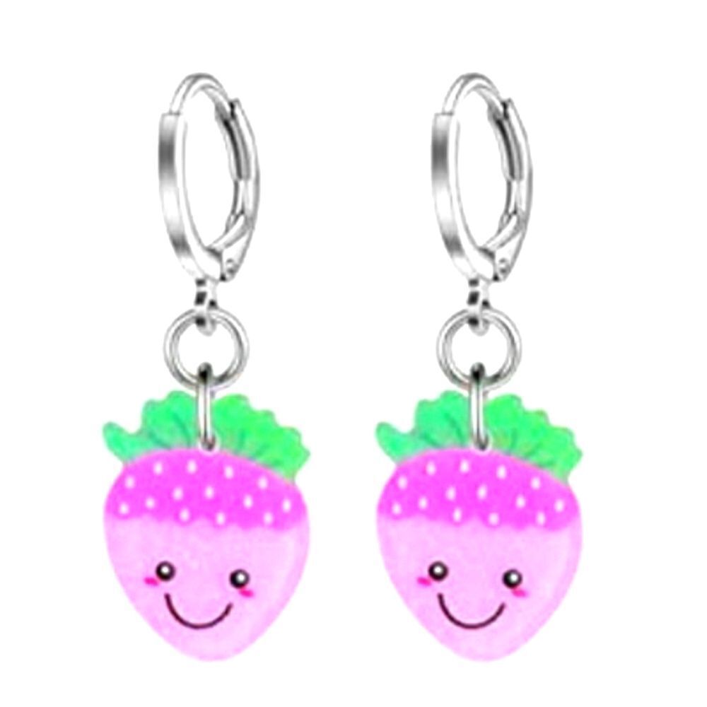 Hypoallergenic Acrylic Dangle Hoop E…